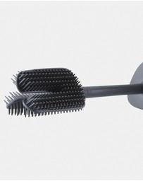 Joseph Joseph - Flex™ 360 Luxe Advanced Toilet Brush with Stainless Steel Finish