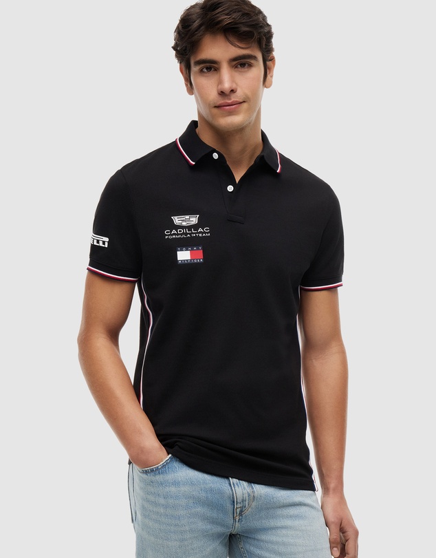 Tommy Hilfiger - TH X Cadillac Formula 1® Team Replica Polo Shirt