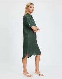 White By FTL - Hettie Shirt Dress