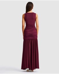 SNDYS - Neve V-Neck Maxi Dress