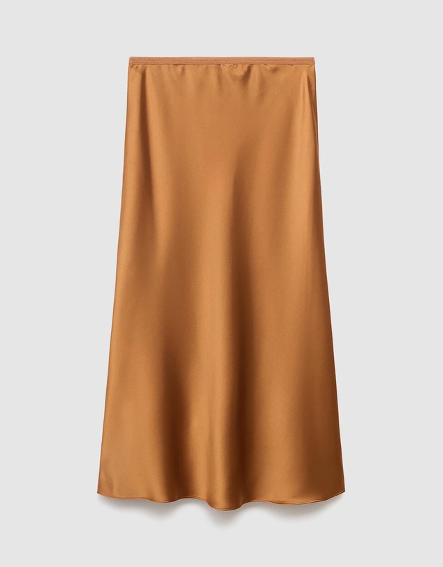 M.N.G - Midi Satin Skirt