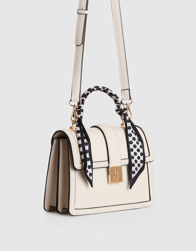 Laura Jones - Scarf Top Handle Bag