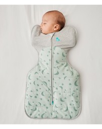Love to Dream - Swaddle Up 3.5 TOG Quilted Stretch Cotton Moonlight in Olive