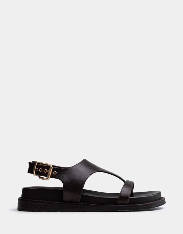 Wittner - Anina Pebble Leather Footbed Sandals