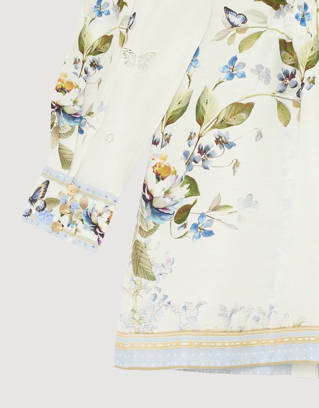 Revibe - Repaired Camilla Shirt Dress With A Line Skirt - AU S