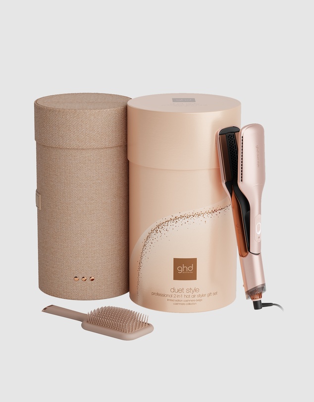 ghd - duet style Hair Straightener and Dryer 2-in-1 Gift Set in Cashmere Beige