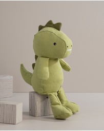 Living Textiles - Large Linen Animal - Dennis the Dinosaur