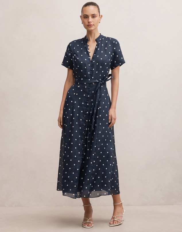 Forever New - Therese Short Sleeves Midi Dress