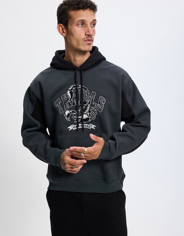 Thrills - Sting Of Defeat Slouch Pull On Cropped Hood