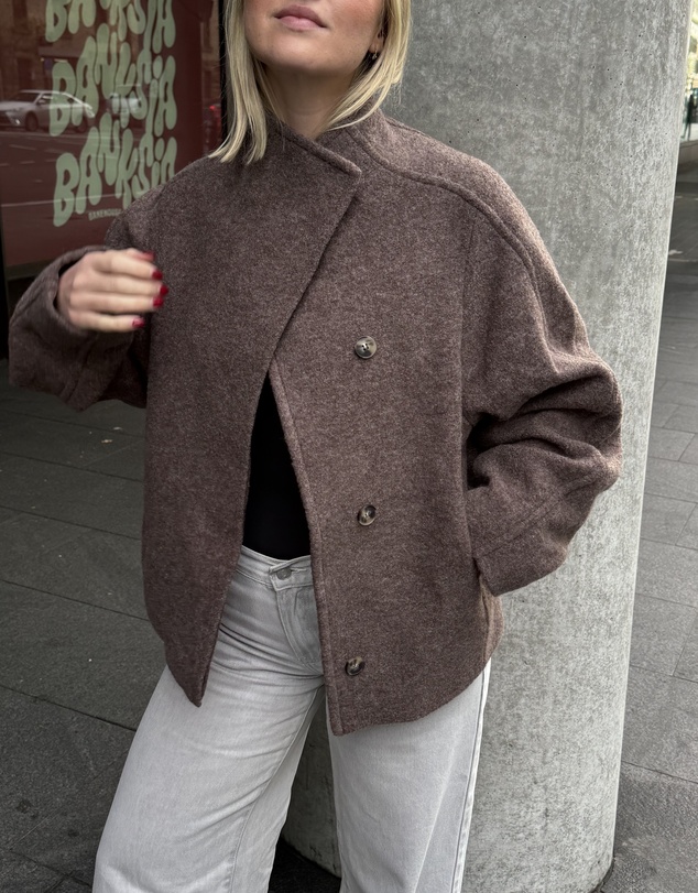& Other Stories - Asymmetric Wool Jacket