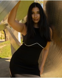 Lydan The Label - Underline Knit Dress