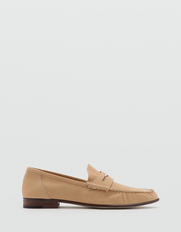 M.N.G - Nubuck Leather Moccasins