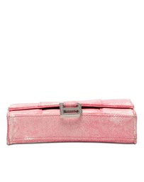 Pre-Loved by Azura Reborn - Pre-Loved Nappa Denim Printed Hourglass Wallet on Chain