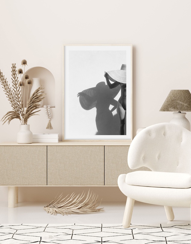 Olive et Oriel - Summer Silhouettes by Mario Stefanelli Art Print