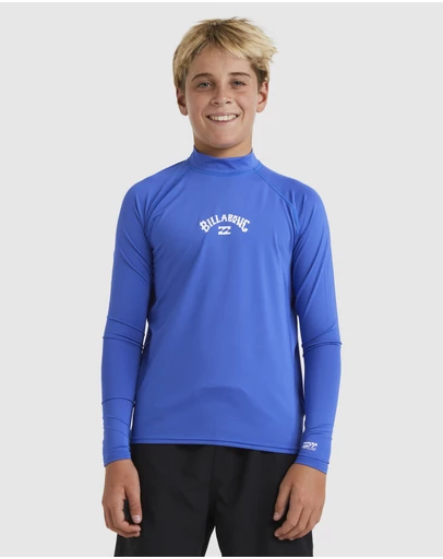 Billabong Kids - Boys 8 to 16 All Day Arch Rash Vest