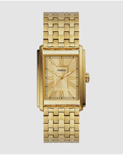 Fossil - Carraway Gold Tone Analogue Watch