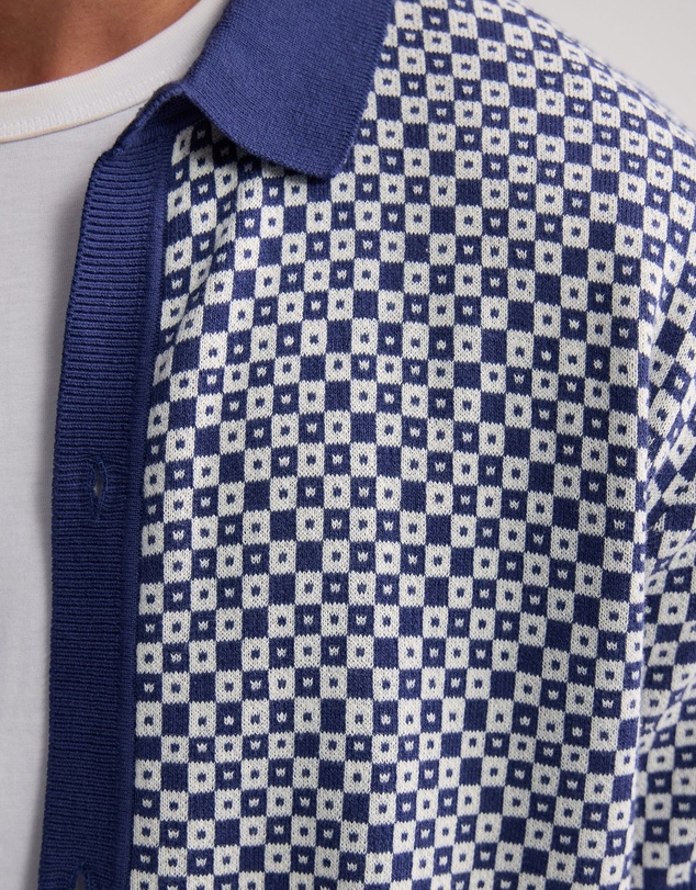 Oxford - Jacob Jacquard Polo