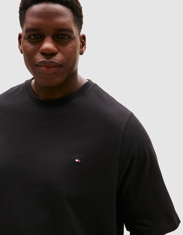 Tommy Hilfiger - Big & Tall Flag Embroidery Crew Neck T-Shirt
