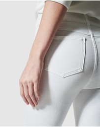Spanx - Denim Flare Jeans - White
