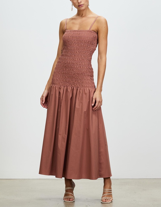 Sofia Irina - Maxi Shirred Dress