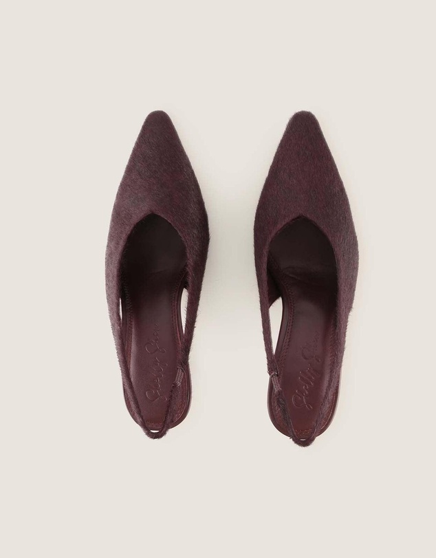 Shelly Shen - Twyla High Heels Burgundy