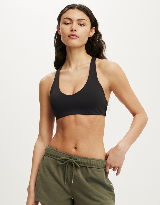 Cotton On Body Active - Ultra Move Racer Back Crop