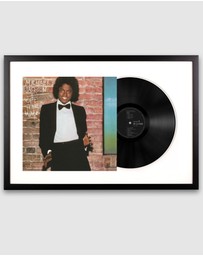 iWorld - Framed Michael Jackson Off the Wall Vinyl Album Art