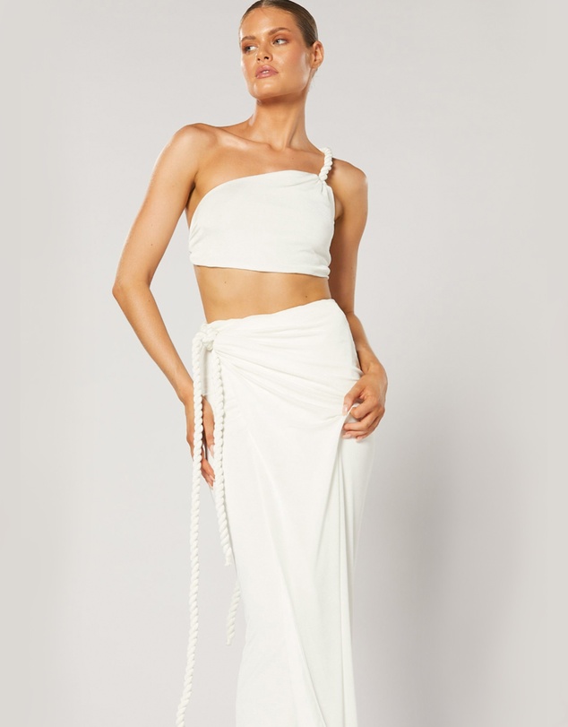 Winona - Valor Asymmetrical Top White 