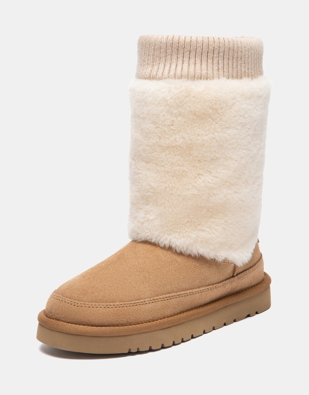 EVERAU - Australian Shepherd Ugg Short Millen Double Faced Sheepskin Upper UGG Boots