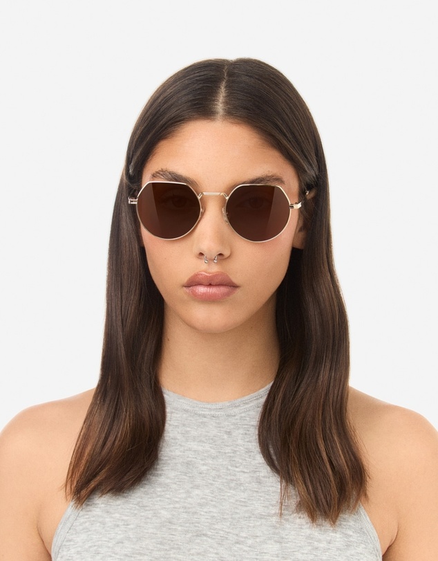 Hawkers Co - HAWKERS - Polarized Gold Brown AURA  Sunglasses for Men and Women UV400