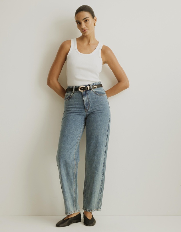 Atmos&Here - Lizzy High Rise Relaxed Jeans