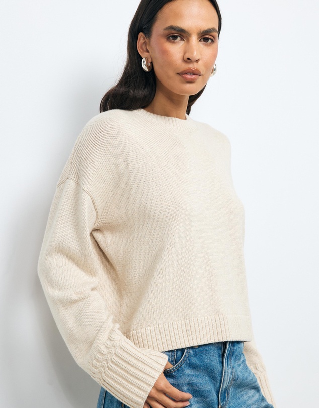 AERE - Kiana Cotton Cashmere Jumper