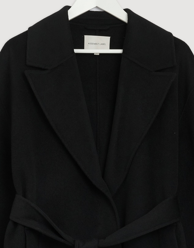 Revibe - Repaired Assembly Label Ivy Wool Coat - AU 8