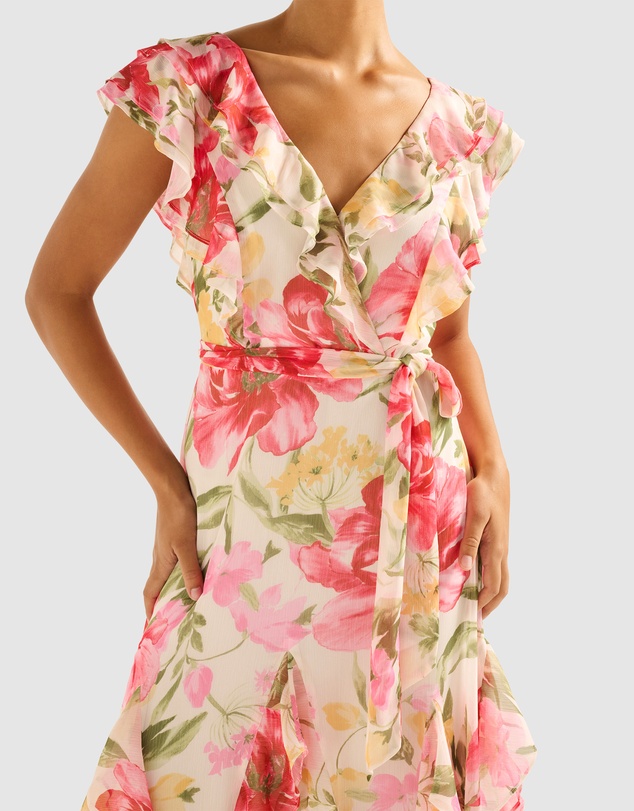 Forever New - Naya Ruffle Midi Dress