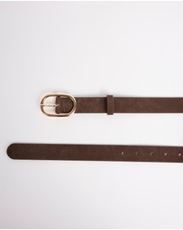David Lawrence - Kumru Leather Suede Belt