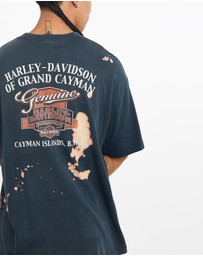 Vintage by The Real Deal - Pre Loved - Vintage Harley Davidson Cayman Islands Tee