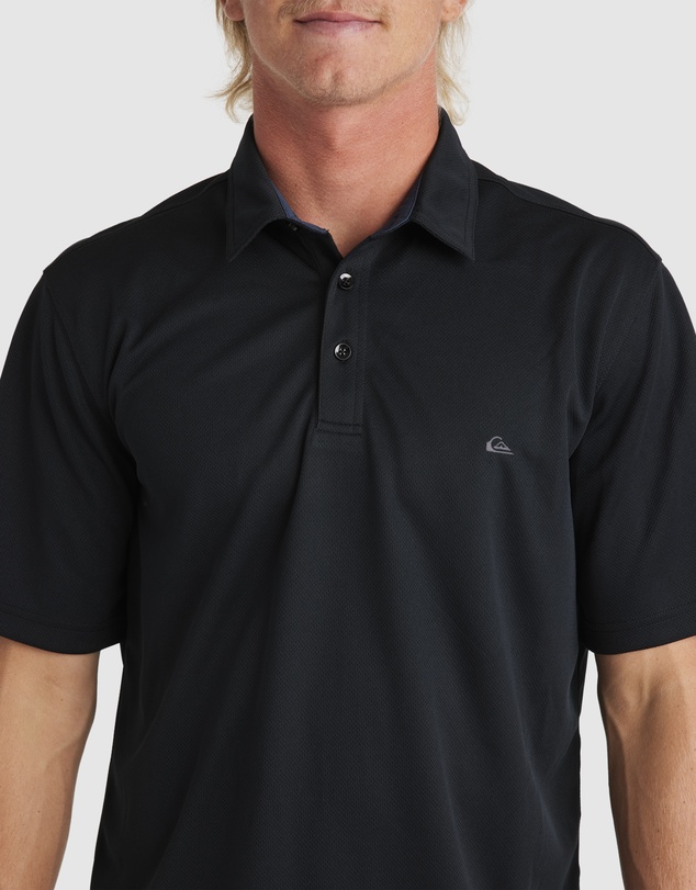 Quiksilver - Mens Waterman Water Short Sleeve Polo Shirt