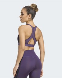adidas Performance - PrimeLiftReact Train Medium Support 3-stripes Bra Womens