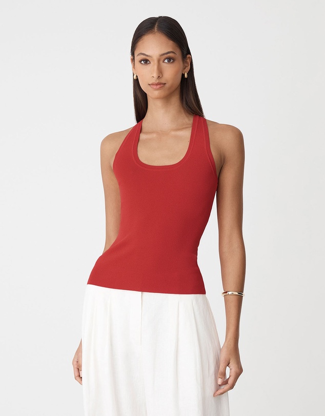 Forcast - Valentine Scoop Neck Tank