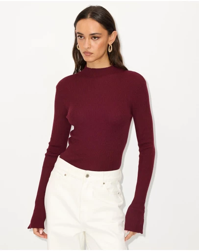 Dazie - Coralie Knit Top