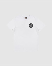 Santa Cruz - Reverse Dot Mono Tee - Teens