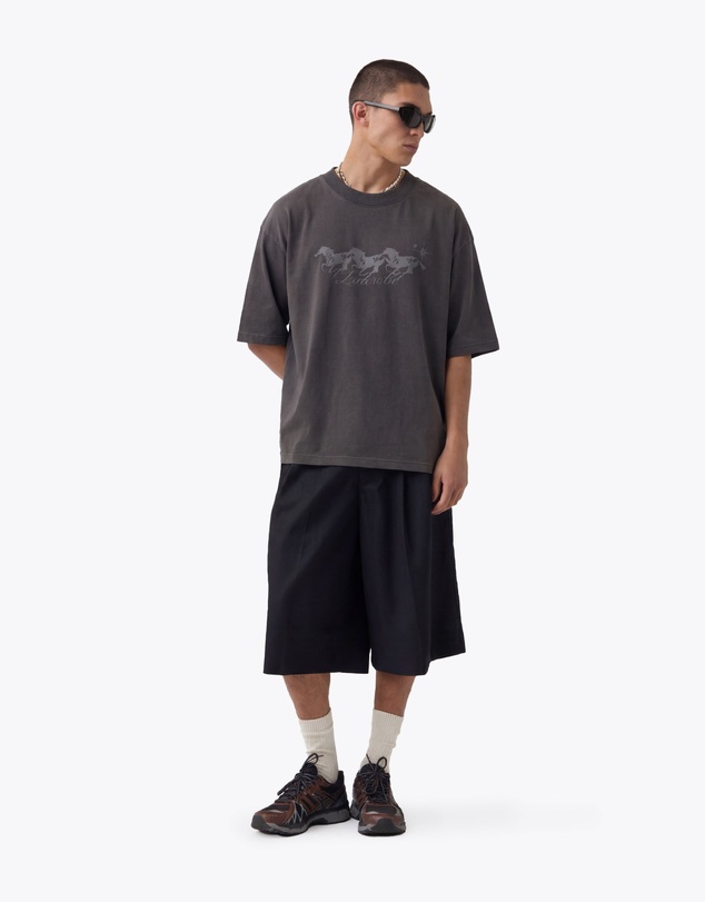 Zanerobe - Stallion Flow Tee Charcoal