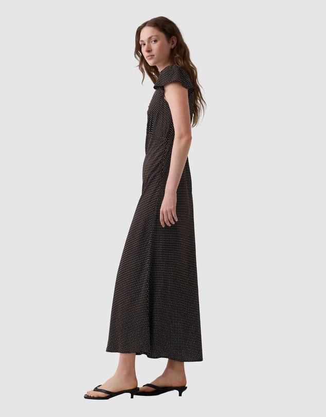GAP - SS Lace V-Neck Slip Maxi Dress