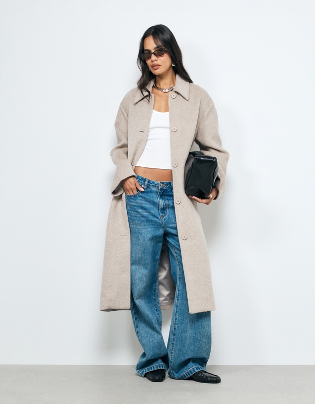 AERE - Cassie Wool Blend Coat