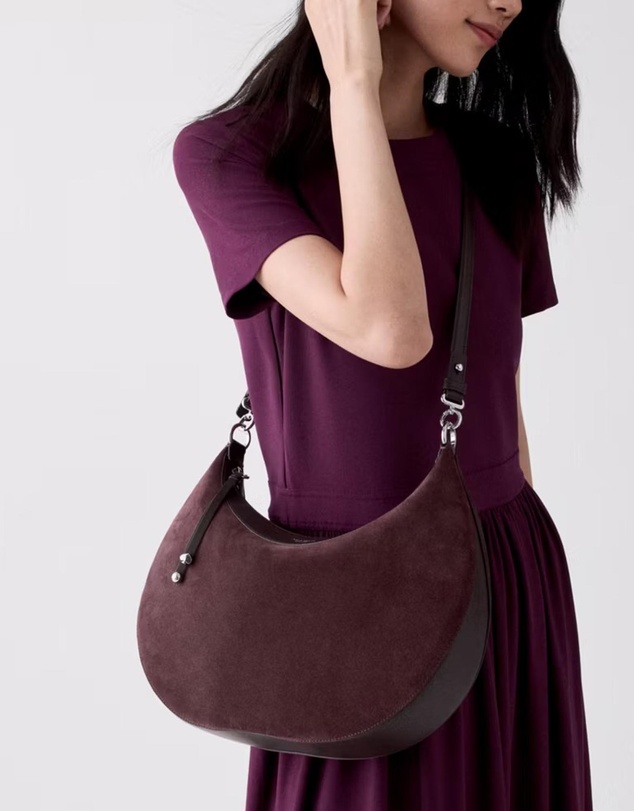 Kate Spade - LIV Suede Large Shoulder
