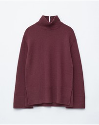 & Other Stories - Oversized Turtleneck Wool Jumper