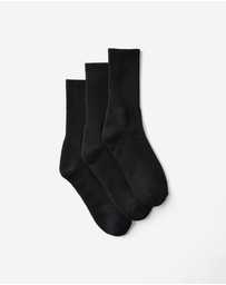 Cotton On - 3 Pack Essential Crew Socks