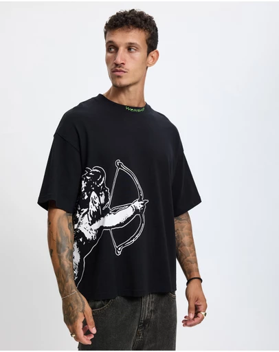 Worship - Cherub Box Fit Cropped Tee