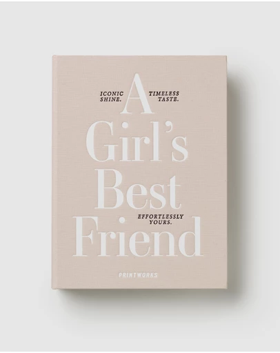 Printworks - Printworks Jewellery Box A Girls Best Friend-Beige Medium