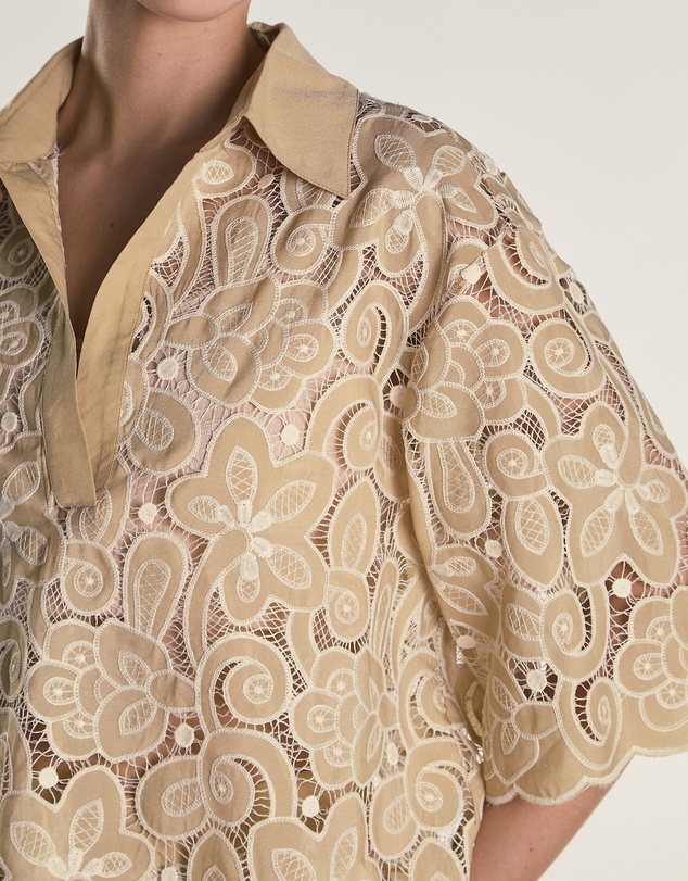 Glamorous - Flare Short Sleeve Shirt